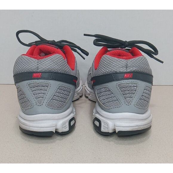 Nike Downshifter 10 Men\'s Running Shoe Sneakers Grey w/ Neon Red - 538257-006 main image 6